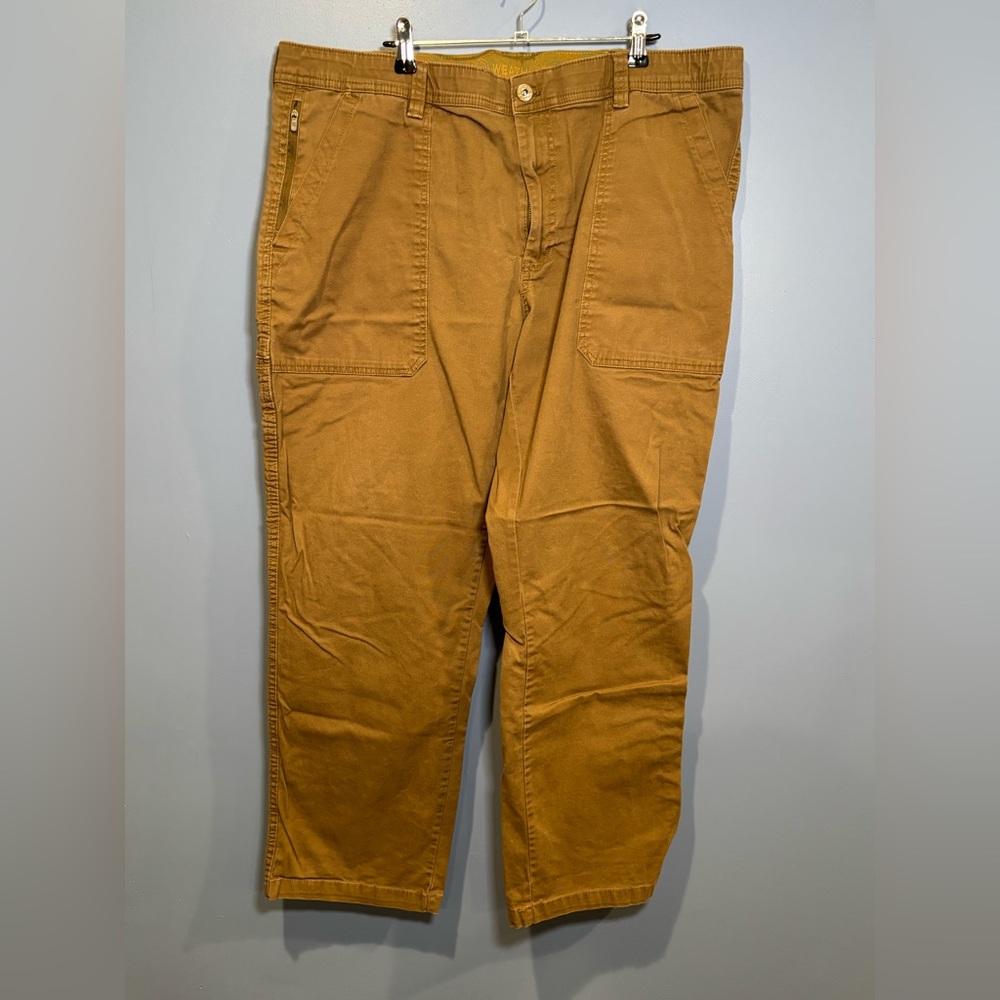 Weather Proof Men's Pants Made For Adventure 40x30 Color Brown